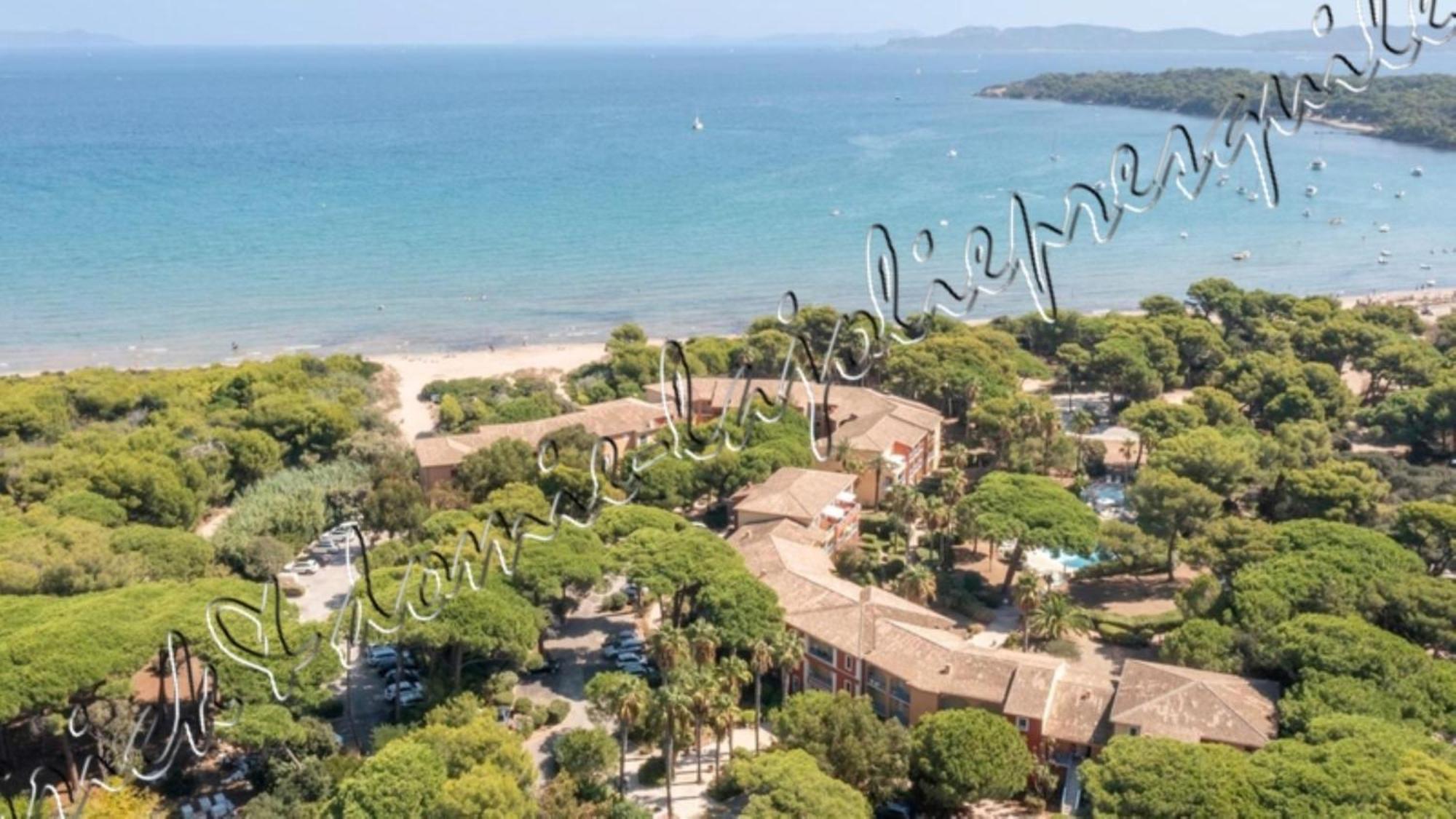 Magnifique Parc De La Presqu'Ile Avec Piscine Et Plage Face A Porquerolles ! Hyères Екстериор снимка