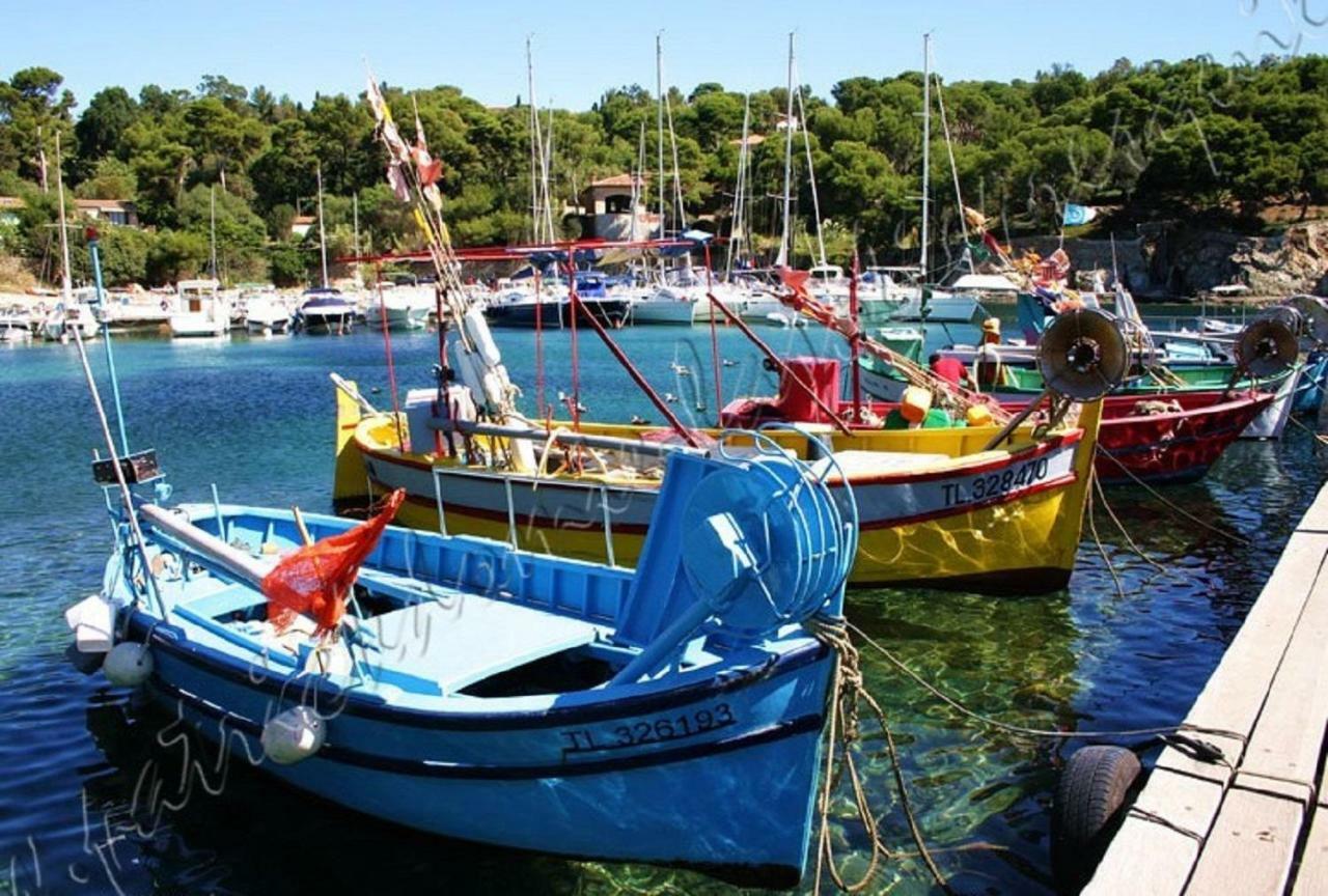Magnifique Parc De La Presqu'Ile Avec Piscine Et Plage Face A Porquerolles ! Hyères Екстериор снимка
