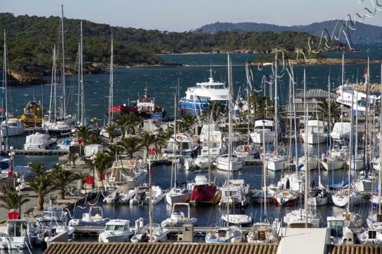 Magnifique Parc De La Presqu'Ile Avec Piscine Et Plage Face A Porquerolles ! Hyères Екстериор снимка