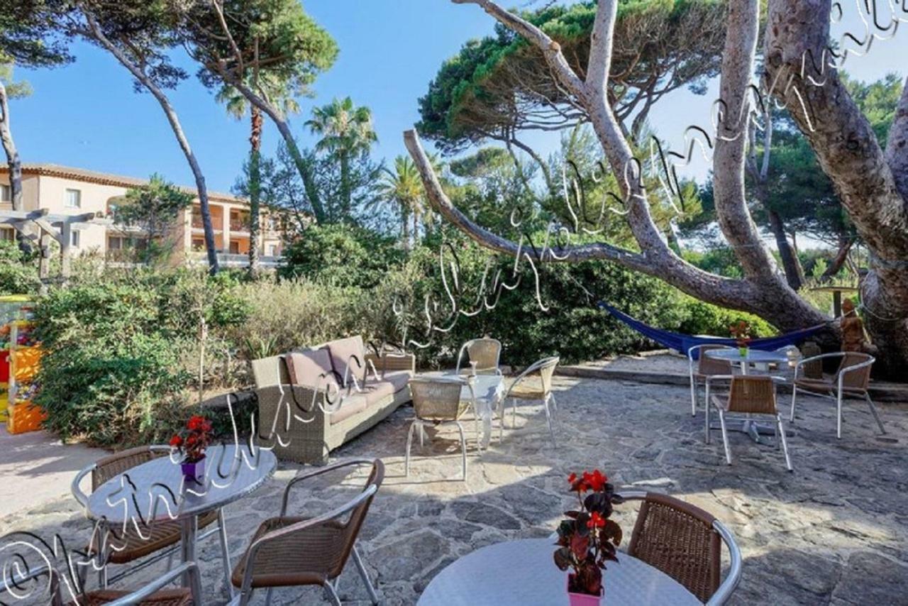 Magnifique Parc De La Presqu'Ile Avec Piscine Et Plage Face A Porquerolles ! Hyères Екстериор снимка